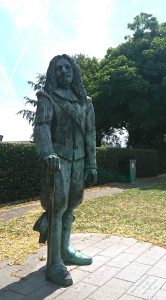 Childe of Hale statue, sculpted by Diane Gorvin